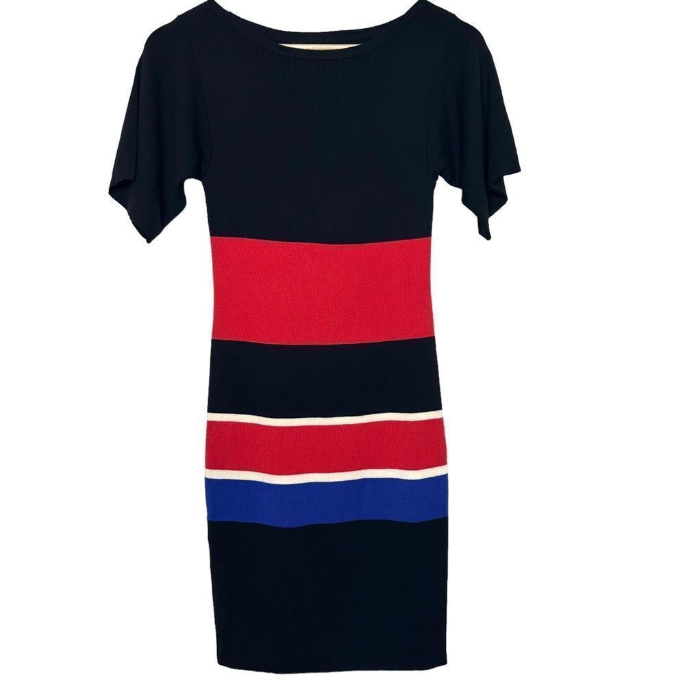 NWT Banana Republican Colorblock Sweater Knit Dress XS #K0843